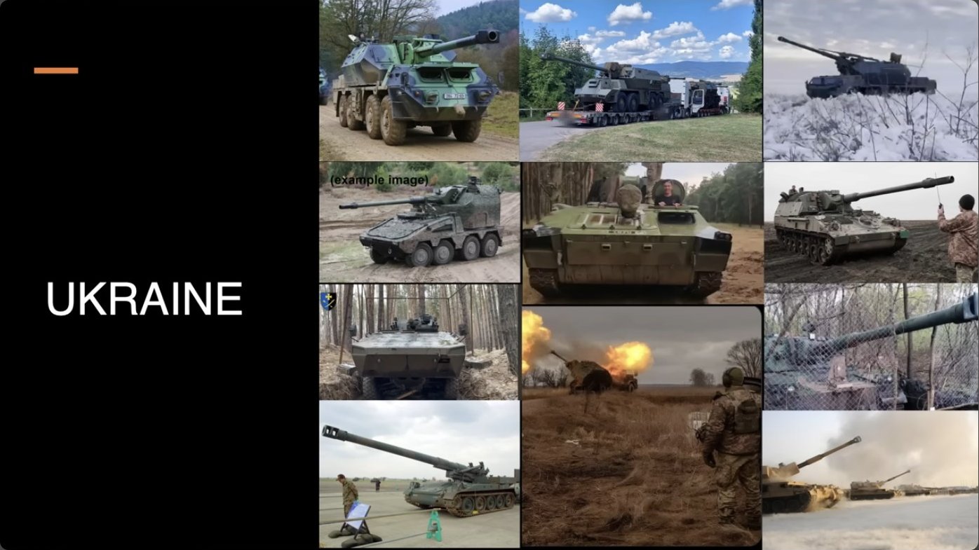 Ukraine's military hardware represents a United Nations of equipment types—the inevitable result of accepting whatever allies could provide during the desperate early months of full-scale invasion.