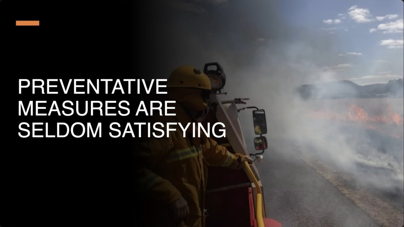 The gap between perception and reality: preventative measures against failure often feel unnecessary during peacetime, creating vulnerability when crisis strikes.